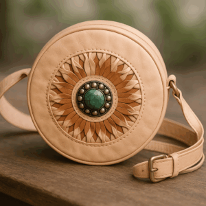 Chefchaouen's Flower - Natural (Crossbody)